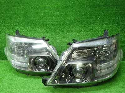 Genuine Toyota ANH10 Alphard Late model HID LH RH Headlight Set JDM OEM USED