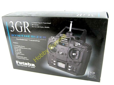 Futaba 3GR-FS 3チャンネル40MHz合成HRS R/C プロポ Futaba 3GR-FS 3-Channel 40MHz Synthesized HRS R/C Radio Set