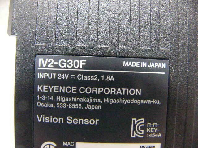 KEYENCE IV2-G30F Vision Sensor Amplifier Ethernet Module PLC
