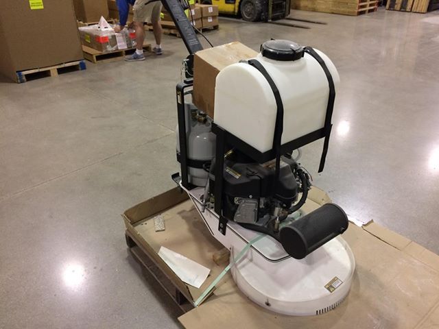 STI 21 inch Propane Powered High Speed Burnisher