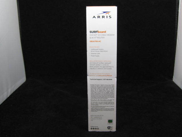 ARRIS SURFBOARD (SBG6700-AC) AC1600 DOCSIS 3.0 CABLE MODEM WIFI FREE SHIPPING
