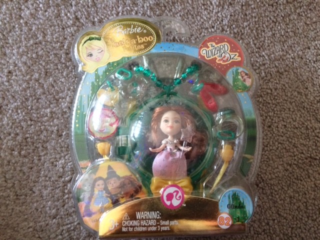 Complete Set 5 Wizard of Oz Peek A Boo Barbie Petites NRFB Glinda Dorothy Lion +