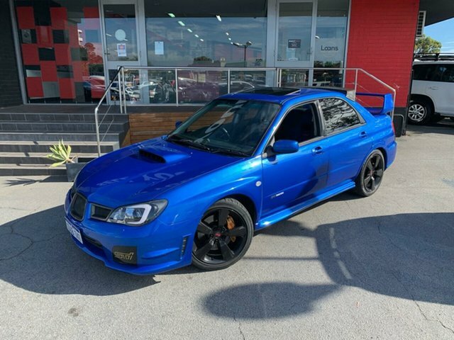 2005 Subaru Impreza S WRX STI Sedan 4dr Man 6sp AWD 2.5T [MY06] Blue