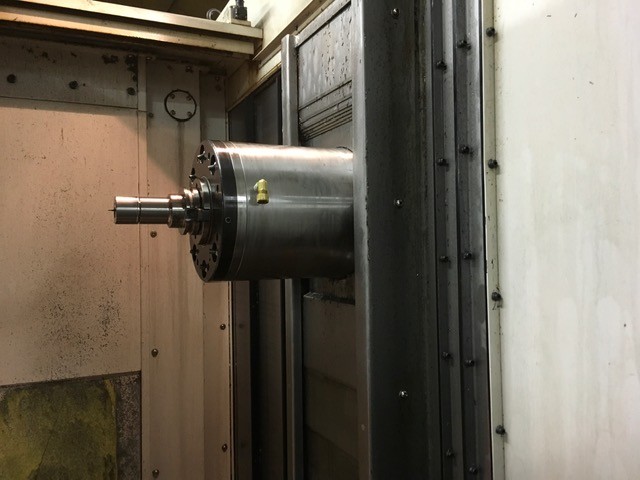 CNC HORIZONTAL MACHINING CTR DAEWOO DHC400 10K RPM RIGID TAP COOL THRU SPL FANUC