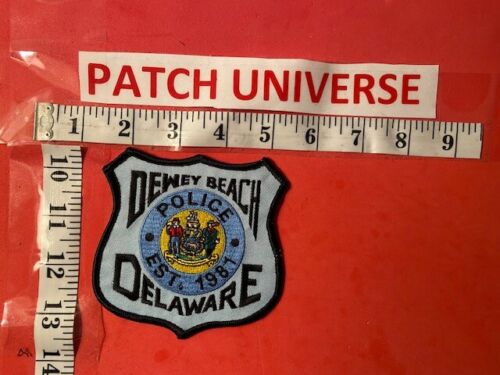 DEWEY BEACH  DELAWARE POLICE  SHOULDER PATCH  M044
