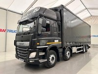 DAF TRUCK CF 410 8x2 Rear Lift Sleeper Cab Curtainsider