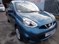 2014 Nissan Micra 1.2 Visia 5dr Low Mileage HATCHBACK Petrol Manual