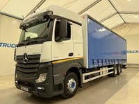 Mercedes Actros 2536 6x2 Sleeper Cab Curtainsider 