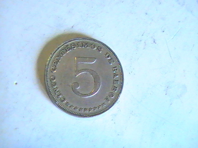 Panama 5 Centesimos, 1966