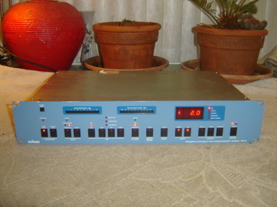 Orban 787A, Blueface, Mic Processor Compressor, Gate, Equalizer, Vintage Rack
