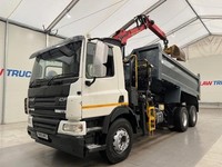 DAF CF75 310 6x4 Day Cab Steel Tipper Grab