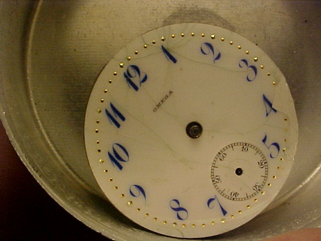 0s Omega OF pocket watch wristwatch movement running