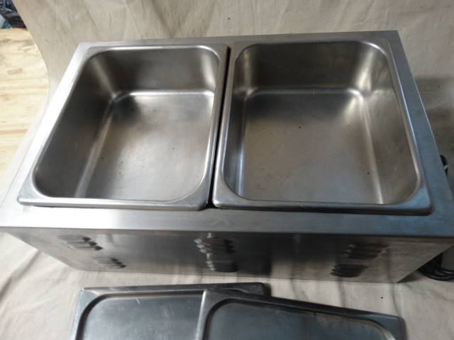 APW / Wyott W-3V Countertop Food Warmer Portable Steam Table Full Pan Size,120V