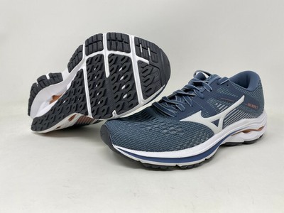 Женские беговые кроссовки Mizuno Wave Inspire 17, синий/карьерный, 6,5 б(м) США