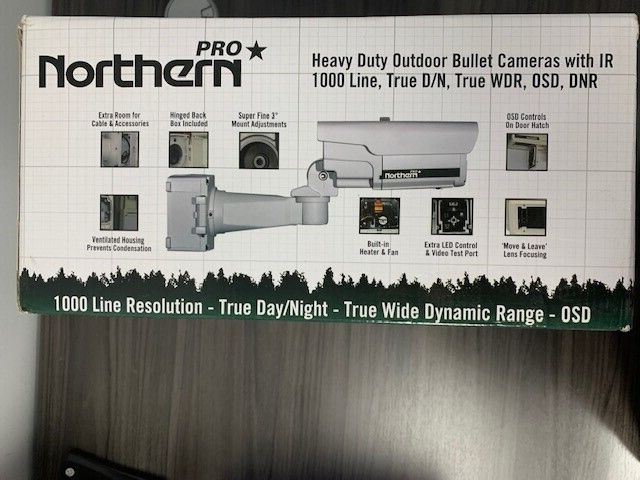 Northern Video PRO1000B3 | 1000 Line Outdoor Bullet Camera with IR