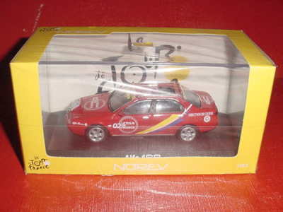 ALFA ROMEO 166 DIRECTEUR DE COURSE TOUR DE FRANCE 1/43 NOREV EN BOITE