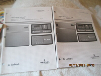 Liebert Deluxe System/3 DX Installation Operation Maintenance Service Manuals