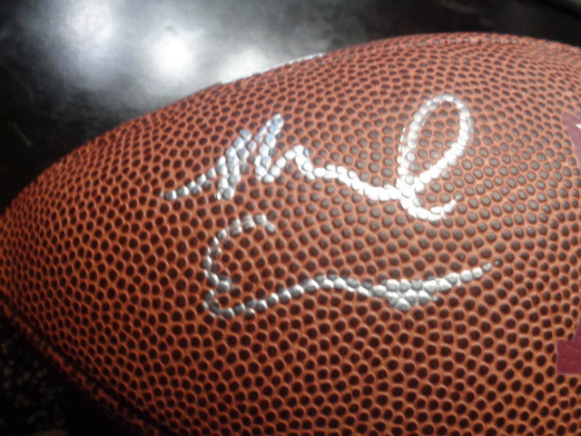 Mike Evans Signed Auto Inscribed 