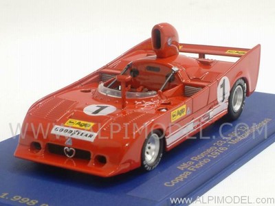 Alfa Romeo 33.3 SC Coppa Florio 1976 Merzario Casoni 1:43 M4 7110