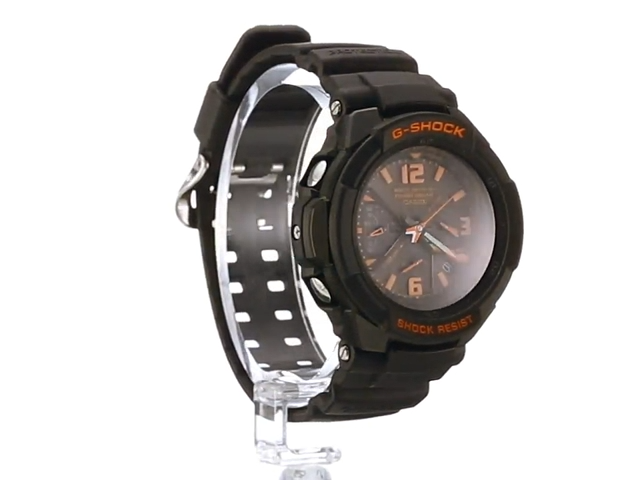 Pre-owned Casio G-shock Gravitymaster Gw-3000b-1ajf Solar Radio Atomic Analog Men`s Watch