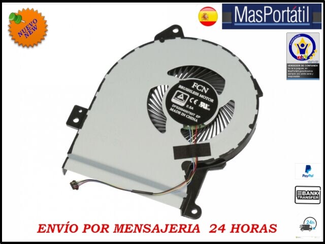 Ventilateur Neuf / Fan Asus F541u F541uj F541ua F541uv 13nb0cg0t01011 Fan3