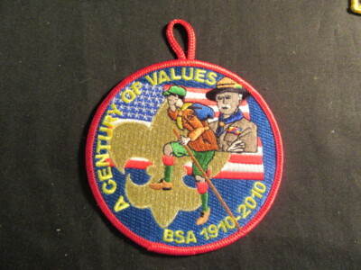A Century of Values BSA 100th Anniversary 2010 Patch         c73