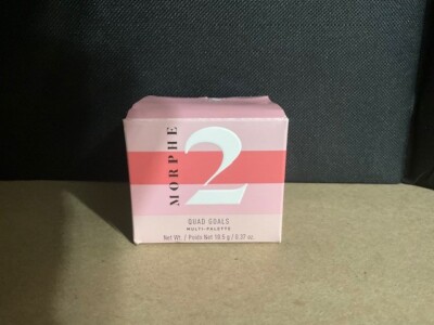 MORPHE 2 QUAD GOALS - PINK PLEASE EYES, CHEEKS, LIPS, SPARKle ugly box