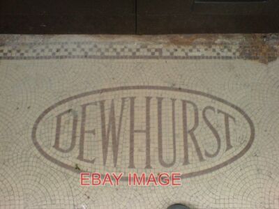 PHOTO  HAVERFORDWEST REMINISCENT OF PAST TIMES MOSAIC ON THE FLOOR OF THE DOORWA