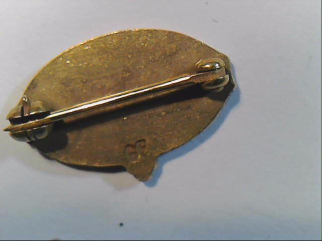 Block Tax Specialists 3 Year Anniversary  Gold Filled lapel pin