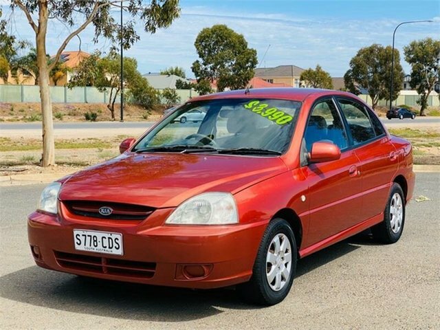 Kia rio orange