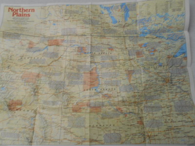 1971  MAP OF FRANCE NATIONAL GEOGRAPHIC (61)