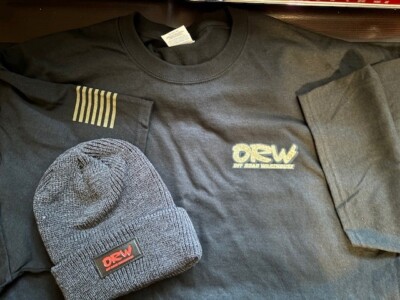 ORW Off-Road Warehouse XLarge T-Shirt & Beanie 2pc Set