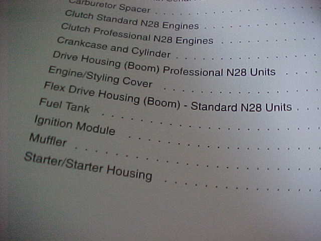 TORO N-28 Engine Service Manual