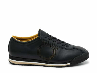 Pre-owned Ferragamo Salvatore  Spring Men's 726619 Black Sneaker Size 6 M Msrp $850