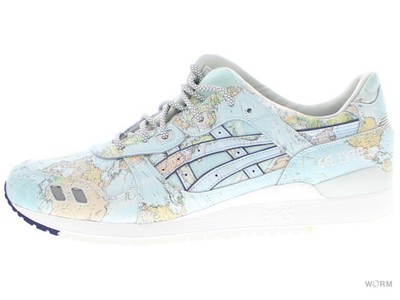 【US9.5】ASICS GEL LYTE 3 ATMOS World Map 1191A197-400 【DS】