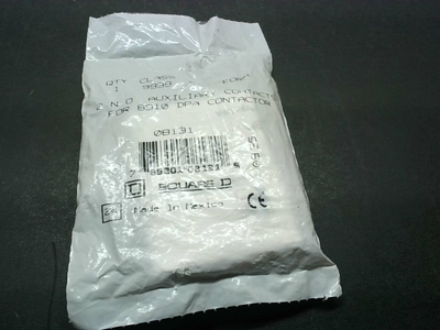 Square D 9999D20 Definite Purpose Auxiliary Contact 2-N.O 8910 8911 8965 DPA Con img