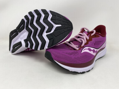 

Женские кроссовки Saucony Ride 14, Razzle/Fairytale, 6 B(M) США