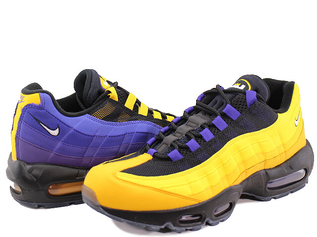 Pre-owned Nike Air Max 95 Nrg Lebron Lakers Cz3624-001 Sneakers
