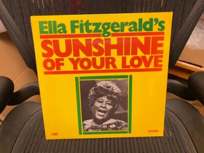 Ella Fitzgerald Sunshine Of Your Love LP IMPORT [Beatles Cream covers Jazz] NEW