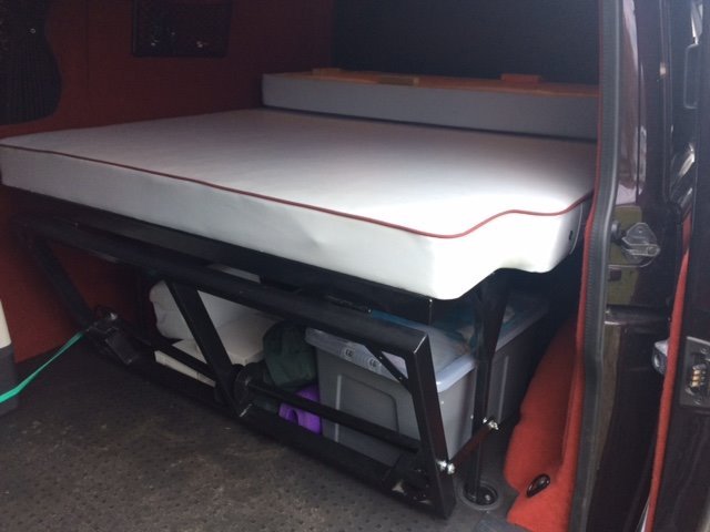 Camper Van Bed Exploria Style Kombi Bed Similar To Rock And Roll