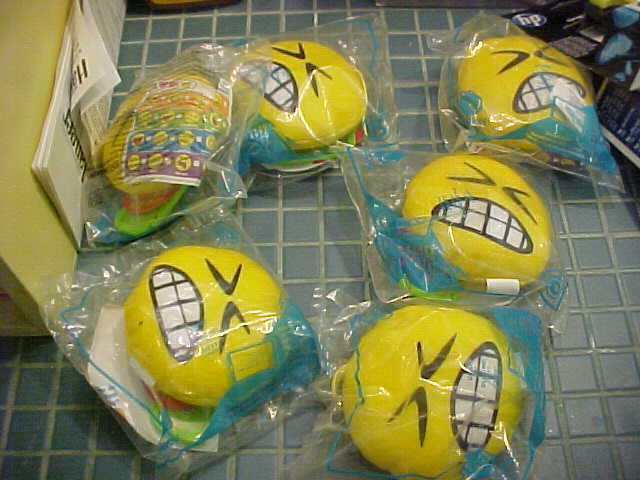 6 McDonald's 2016 - Emoji  6 ughh (Factory Sealed, Brand New) TOYS