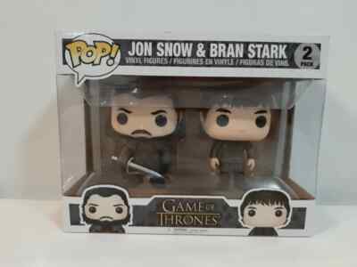 Jon Snow & Bran Stark (2 Pack) - GAME OF THRONES Funko Pop! Vinyl  