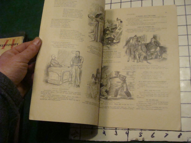 original Oct 1891 JUDGE's Library A MONTHLY MAGAZINE OF FUN --- POLICE -- #31