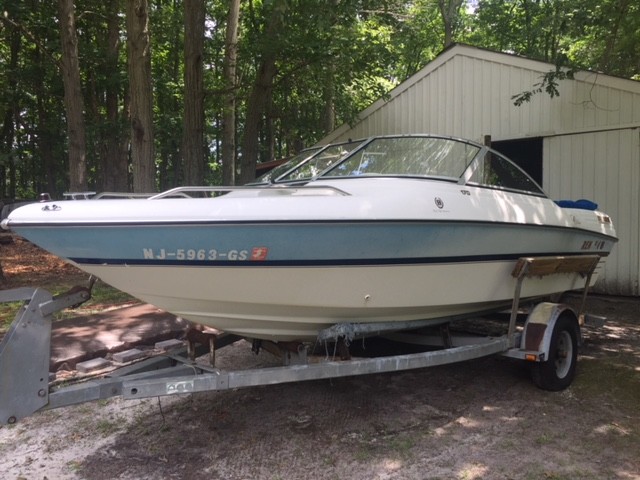 1993 Renken 170 Classic 17' Bowrider & Trailer - New Jersey