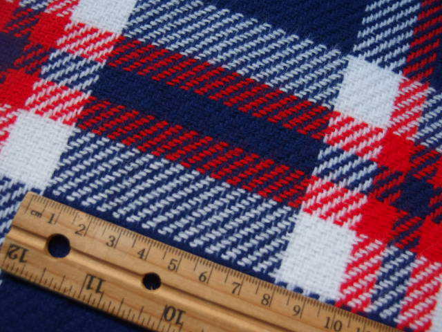 America vintage fabric Wool 