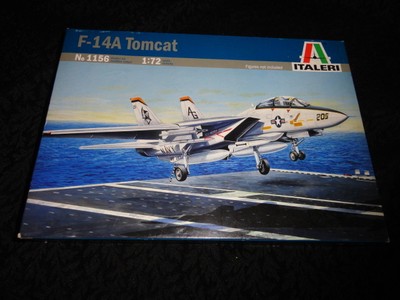 Italeri F-14A Tomcat Bombcat Scale 1/72 Model Kit N0 1156 FREE SHIPPING