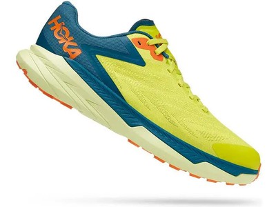 

Мужские кроссовки HOKA Zinal, цвет вечерняя примула/синий коралл, 11,5 D Medium US, Evening primrose/blue coral
