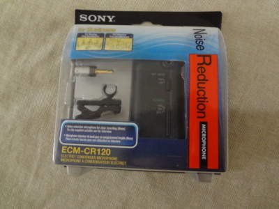 Genuine SONY OMNI-DIRECTIONAL MONO BUSINESS MICROPHONE ECM-CR120 