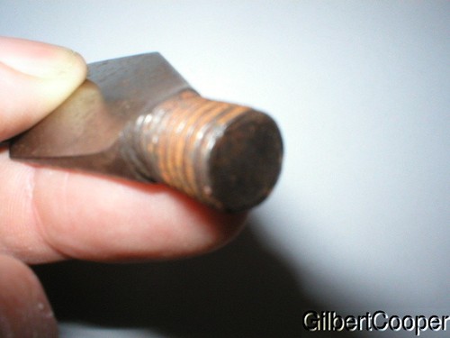 SPIKE - screw on-FOR CLEM CALDWELLS PIPE TOMAHAWK pictured in BALDWINs book