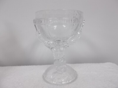Rainforest Cafe Rescue the Rainforest Atlas Glass Goblet Cup Mug Candy Dish